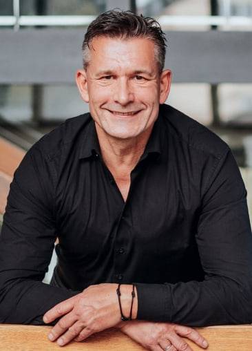 Porträt von Dirk Baumgart, Gründer + Partner bei Heise + Baumgart
