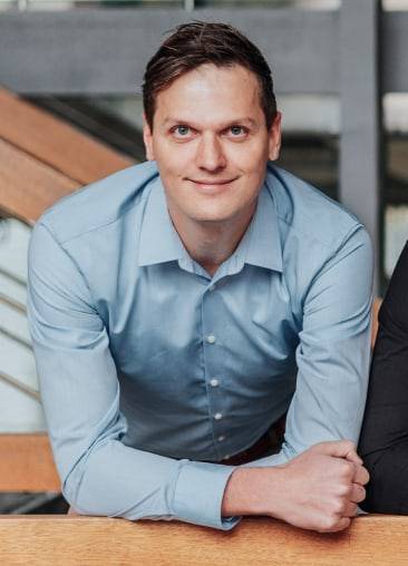Porträt von Eike Ponel, Partner bei Heise + Baumgart